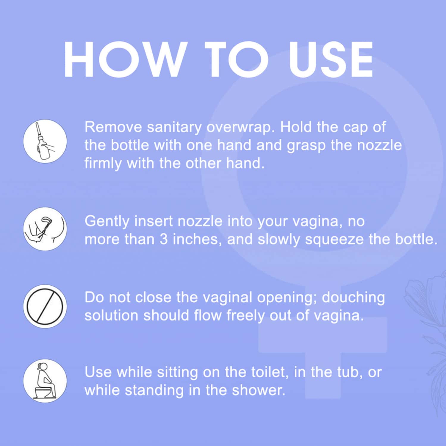 Buy SHENEED FEMININE VAGINAL DOUCHE UTI RELIEF 133 ML Online & Get