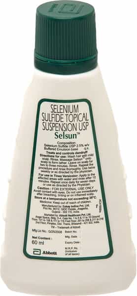 Selsun Suspension 60 Ml