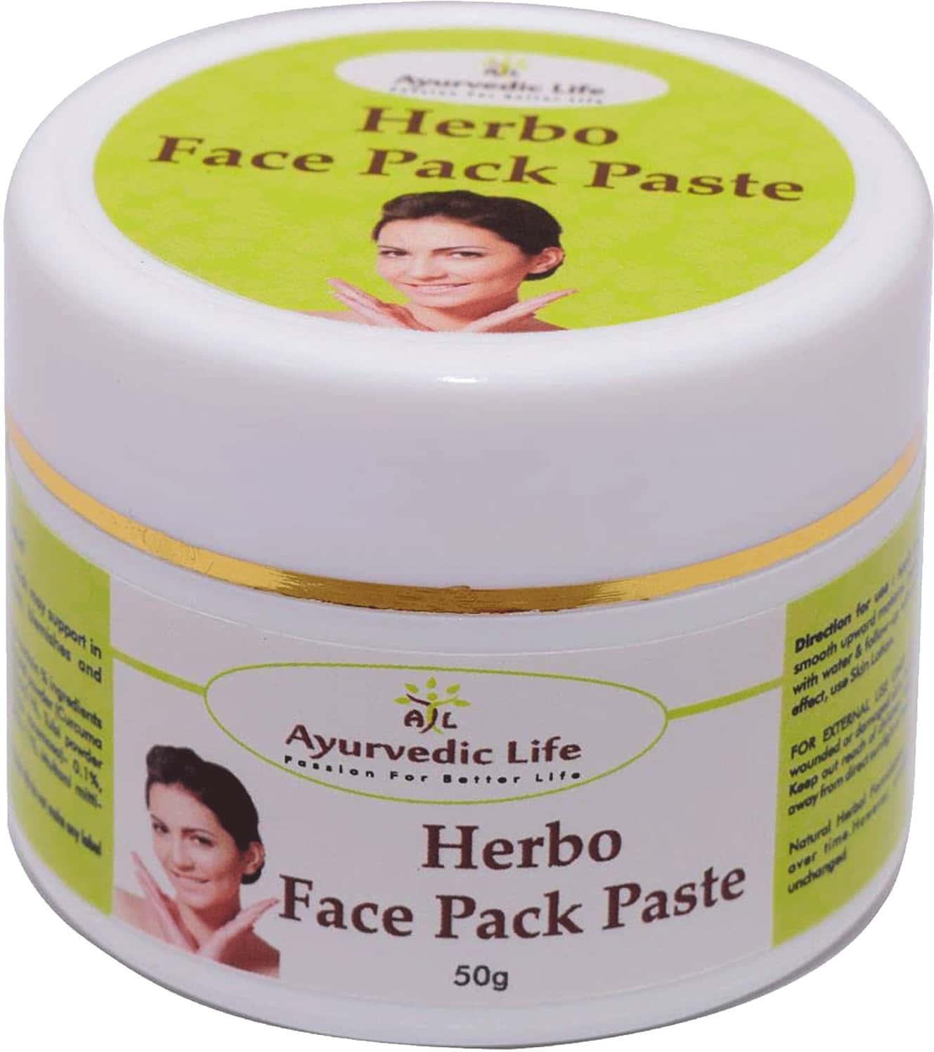 Buy ALAYURVEDIC LIFE HERBO FACE PACK PASTE 50G PACK OF 2 Online & Get