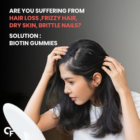 Carbamide Forte Biotin From Sasbania Grandiflora Extract Gummies- 30 Gummies