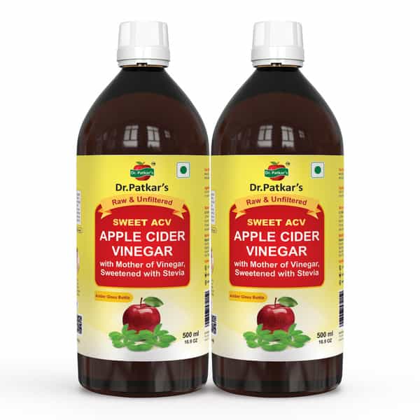 Dr. Patkar's Apple Cider Vinegar With Stevia 1000 Ml