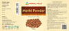 Herbal Hills Methi Seed Powder - 100 Gms (Pack Of 4) - Fenugreek Powder