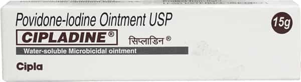 Cipladine 5% Oint 15Gm (Pack Of 9)