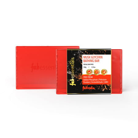 Fabessentials Musk Glycerin Bathing Bar - 100 Mg