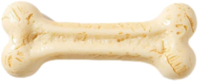 Paw Joy Rawhide Dog Chew Bone Bones | Chicken Flavour | Dog Treats | (3 Inch 6 Pieces)