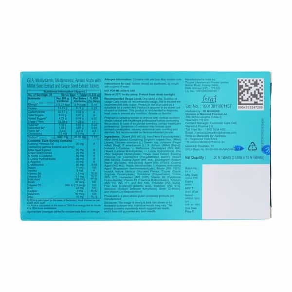 Hairbless Diva | Gluten Free | For Women | Nutraceutical Strip Of 10 Tablets