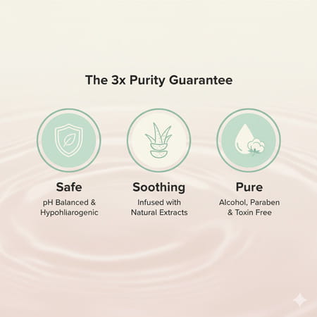 Kido Gentle Baby Wipes - Pink | Flip Top | Extra Thick | Hypoallergenic & Moist| 80 Wipes