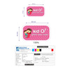 Kido Gentle Baby Wipes - Pink | Flip Top | Extra Thick | Hypoallergenic & Moist| 80 Wipes