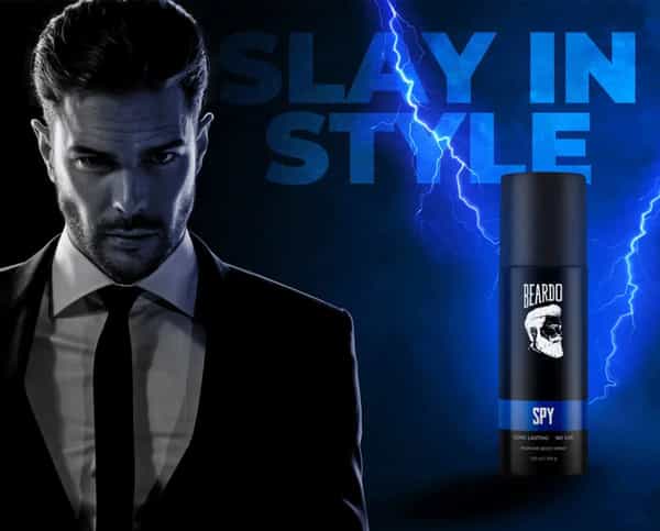 Beardo Spy Perfume Body Spray - 100 Gm