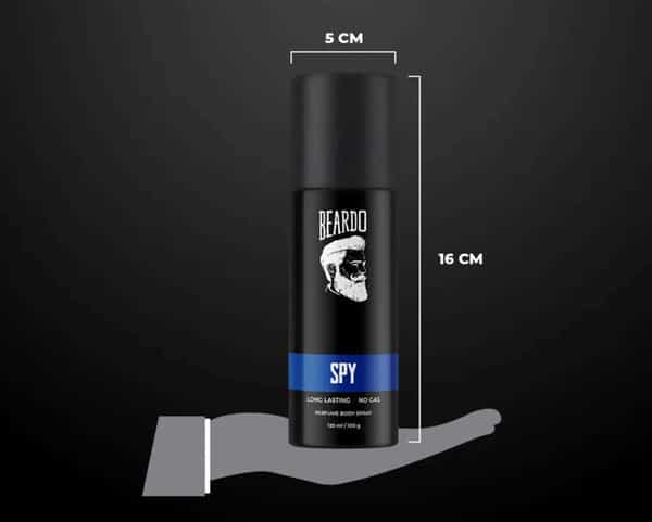 Beardo Spy Perfume Body Spray - 100 Gm