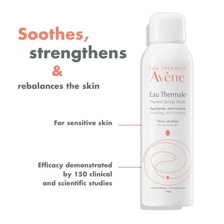 Avene Cleansing And Hydrating Kit With Thermal Spring Water & High Protection Fluid