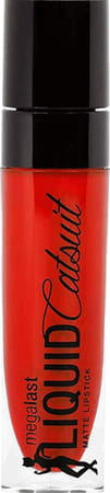 Wet N Wild Megalast Liquid Catsuit Matte Lipstick - Flame Of The Game