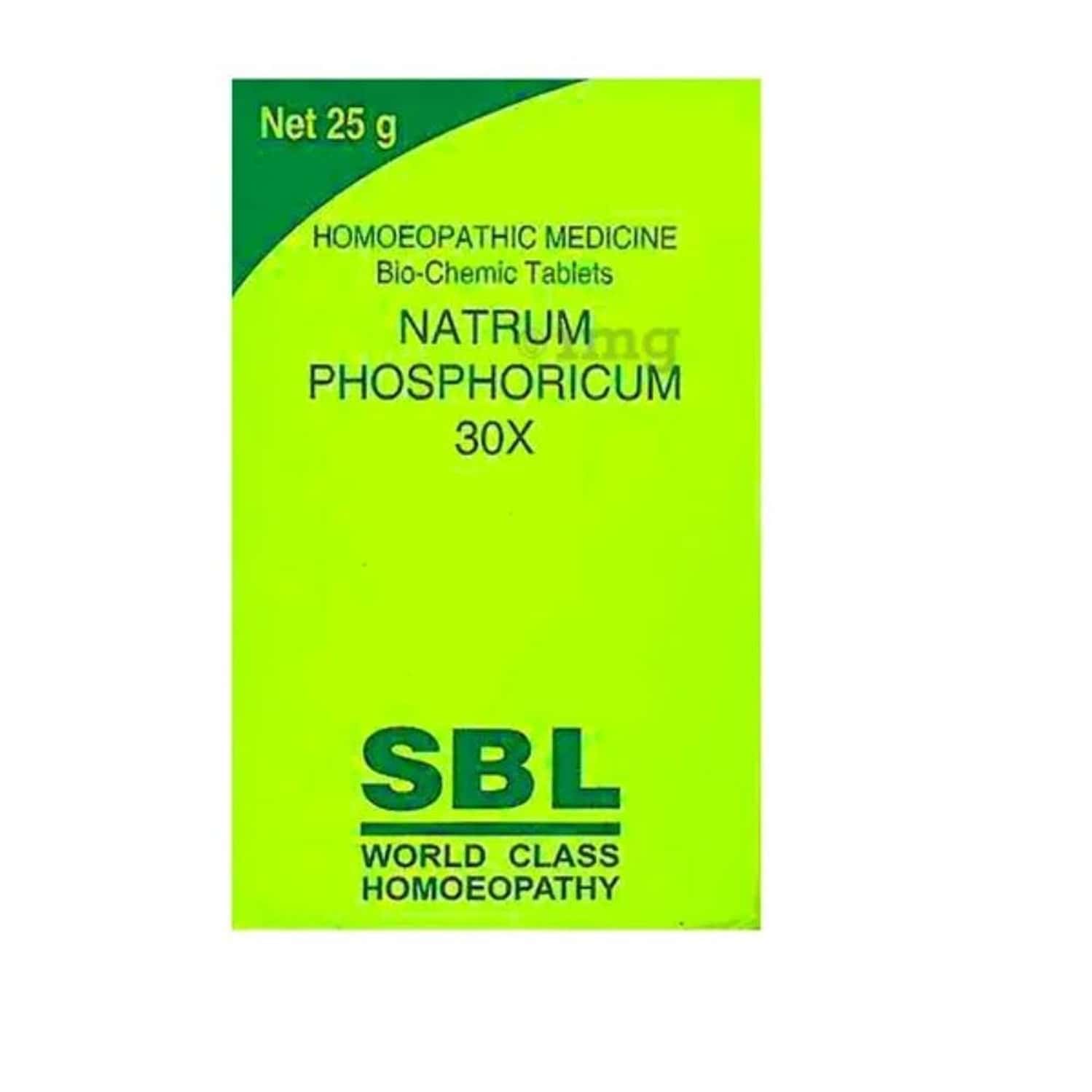 Sbl Natrum Phosphoricum Biochemic Tablet 30x 25 Gm Pack Of 2