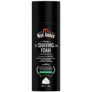 Man Arden Shaving Foam For Sensitive Skin - Charged With Menthol Aloevera And Tea Tree 200 G