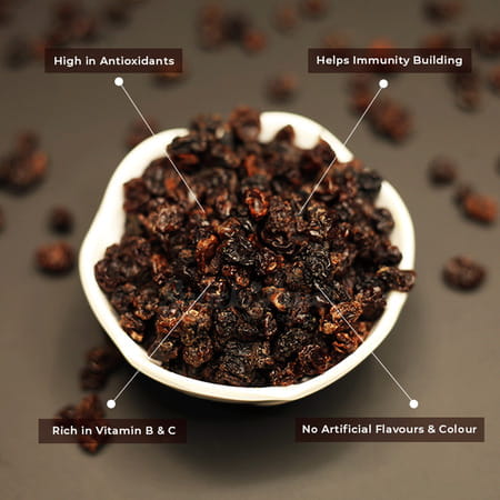 Snackamor Dried Blackcurrant 100g Pouch