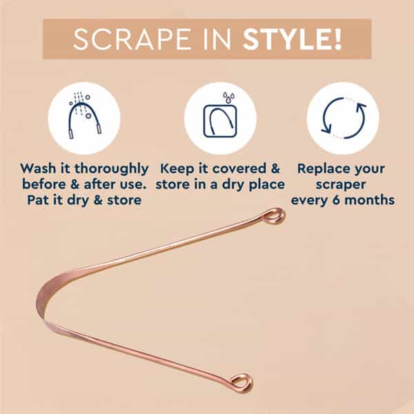 Gubb Copper Tongue Cleaner