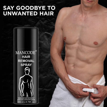 Mancode Hair Removal Cream Spray 200ml For Men