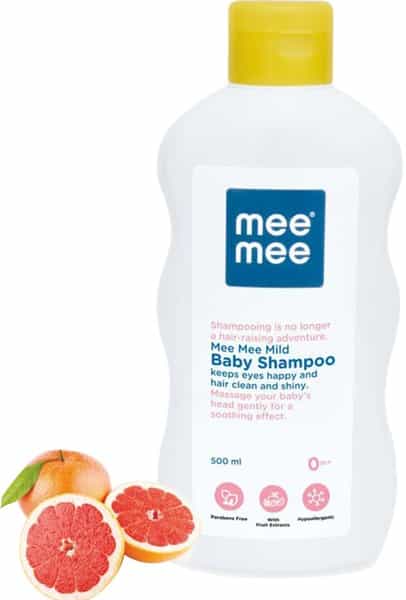 Mee Mee Gentle Baby Bubble Bath And Mild Baby Shampoo (500 Ml)