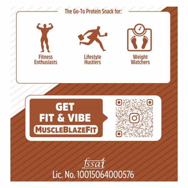 Muscleblaze Chocolate Peanut Butter | Creamy | High Protein | No Trans Fat | Energy Booster | 750 G