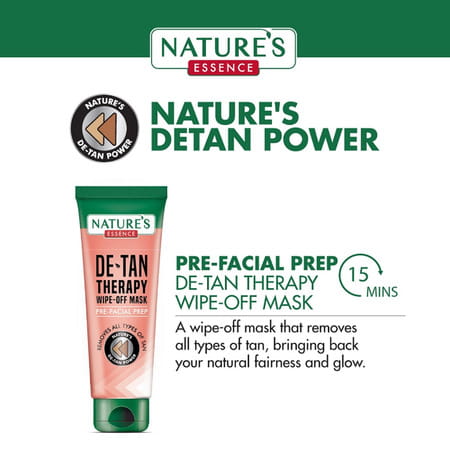 Nature'S Essence Gentle Fruit Facial Kit | Nourished Radiant Skin | Fruit Extracts & Vit E | 75g