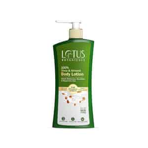 Lotus Botanicals 100% Shea & Almond Body Lotion 270ml