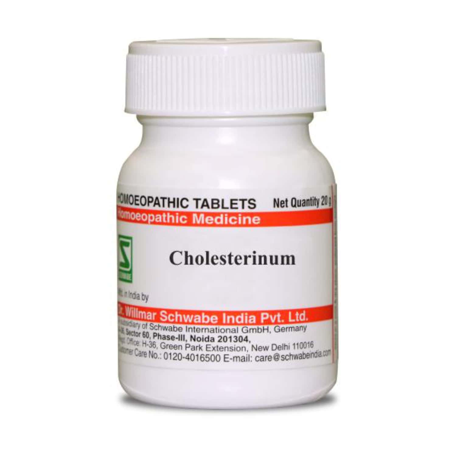 Dr. Willmar Schwabe India Cholesterinum 3x 20gm