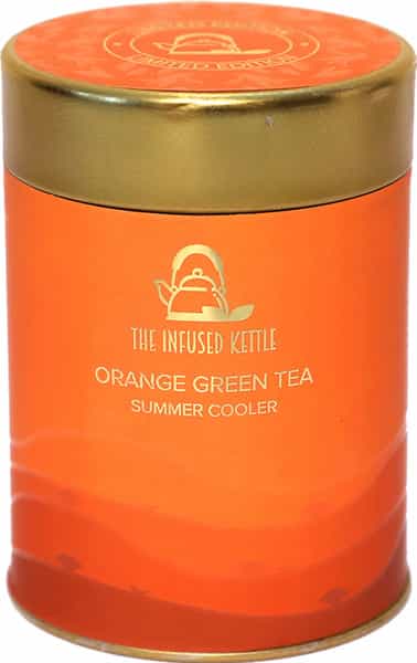 The Infused Kettle Orange Green Tea (50 Gms)