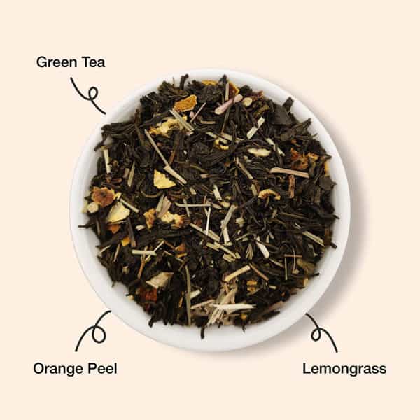 The Infused Kettle Orange Green Tea (50 Gms)