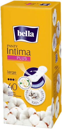 Bella Panty Intima Plus Panty Liners Large 40