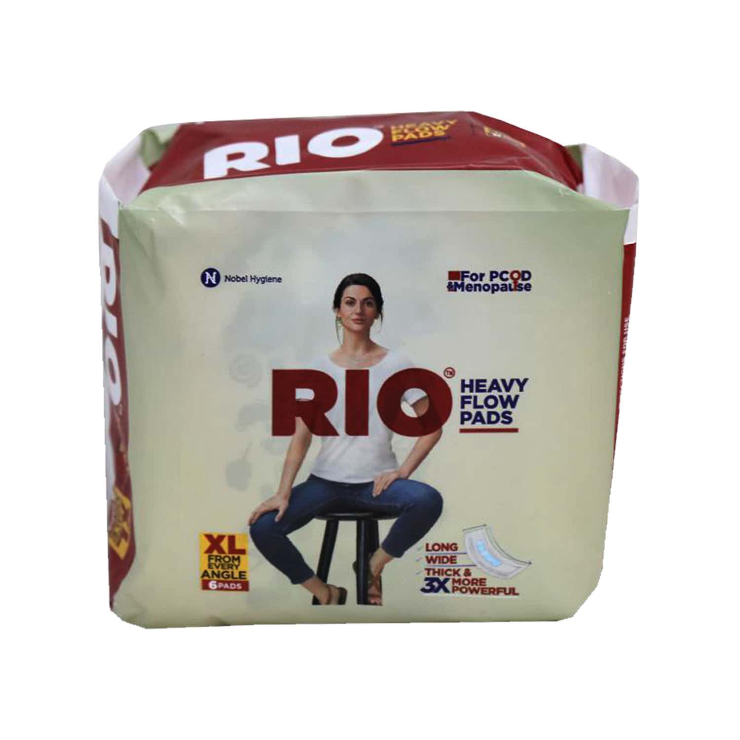 Buy RIO HEAVY FLOW PADS PACK OF 6 Online & Get Upto 60 OFF at PharmEasy