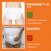 Prowee Men's Disposable Urine Incontinence Brief For Drop Dribbler (Fitted With Briefliner) - M