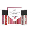 Tnw - Velvet Longstay Liquid Lipstick Mini- Bold Squad With Macadamia Oil And Argan Oil