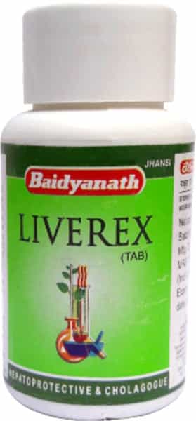 Baidyanath Jhansi Liverex Tab. 100 Tab (Pack Of 2)