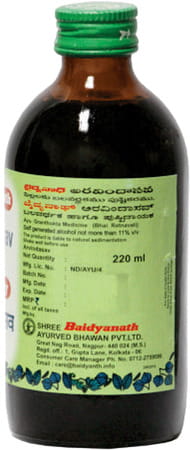Baidyanath Nagpur Arvindasava (220ml) (Pack Of 2) Improve Digestive Natural Constipation Relief