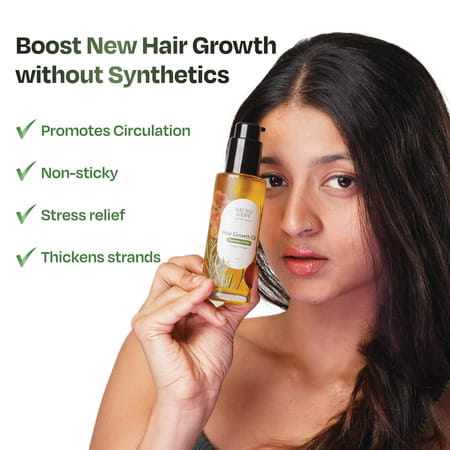 Scared Grove Rosemary & Onion Hair Growth Oil - 100ml (Pack Of 2)
