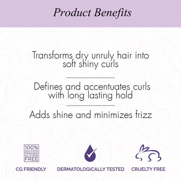 Curl Up Curl Defining Cream | All In One Leave In Conditioner | Wavy & Curly Hair - 150G
