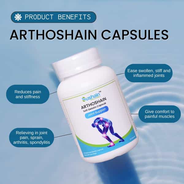 Sushain Arthoshain Joint Support Capsules Bottle Of 30 Capsule