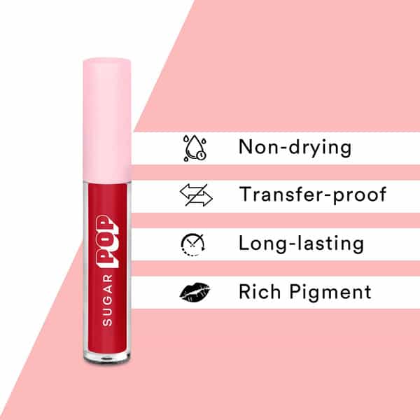 Sugar Pop Liquid Lipstick - 02 Cherry