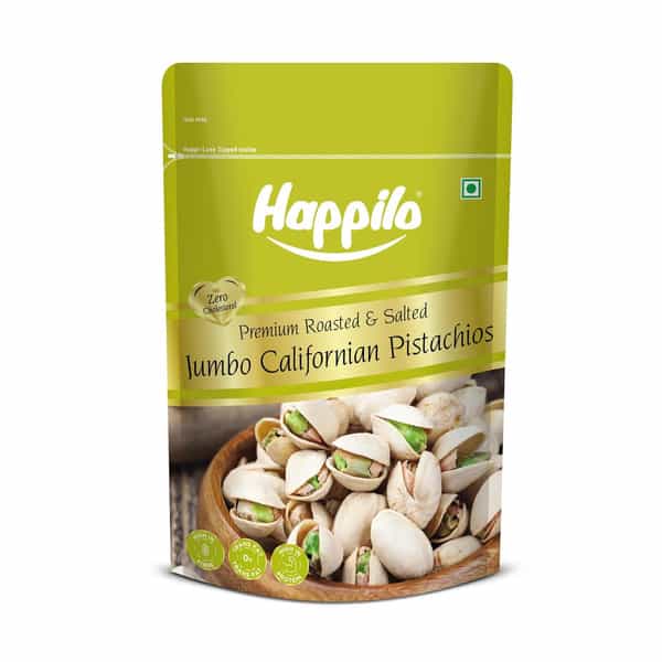 Happilo Premium Californian Roasted & Salted Pistachios 200G