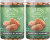 Healthy Treat Roasted California Almond 400Gm - Pack Of 2 - 200 Gm Each