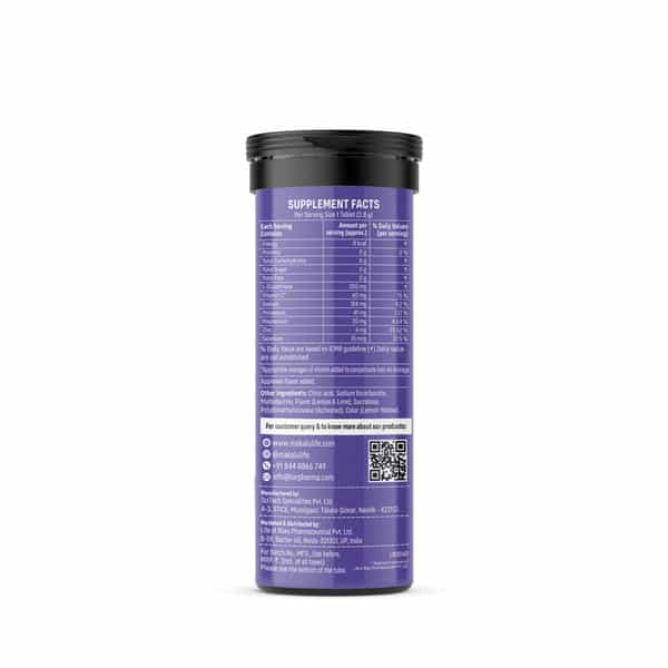 Makalu Alcotox Before & After Party Hangover Cure/Recovery Tablets - Lime & Lemon - 14 Each|2 Packs