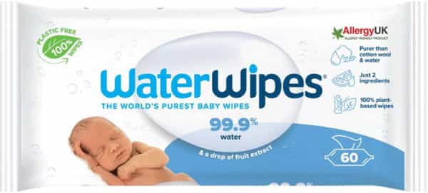 Waterwipes Biodegradable | 60 Wipes