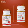 Inlife Krill Oil (Superba) Phospholipid Omega 3 With Astaxanthin 500 Mg - 30 Capsules