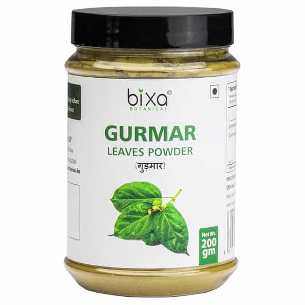 Bixa Botanical Gurmar Leaves Powder(Gymnema Sylvestre)-For Normal Blood Sugar Levels (200G)