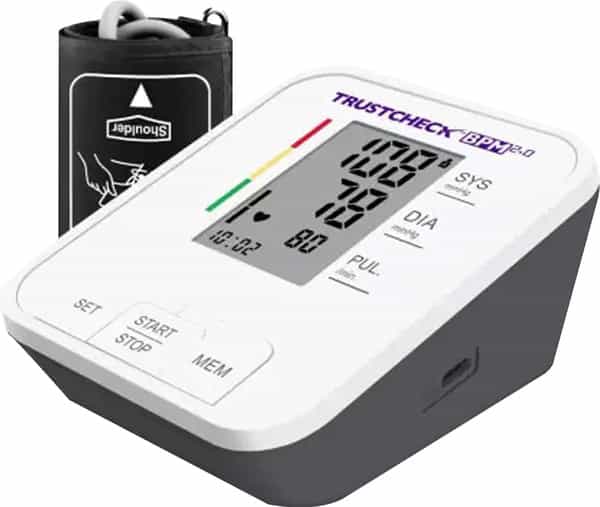 Arkray Blood Glucose Monitor G+ & 10 Strips + Blood Pressure Monitor+Relax & Relief Kit Glucometer