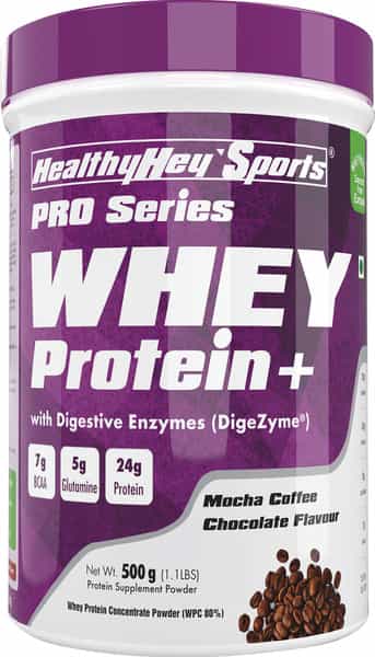 Whey Protein Concentrate (Made In Germany) - Mocha Coffee Flavour - 500 Gm
