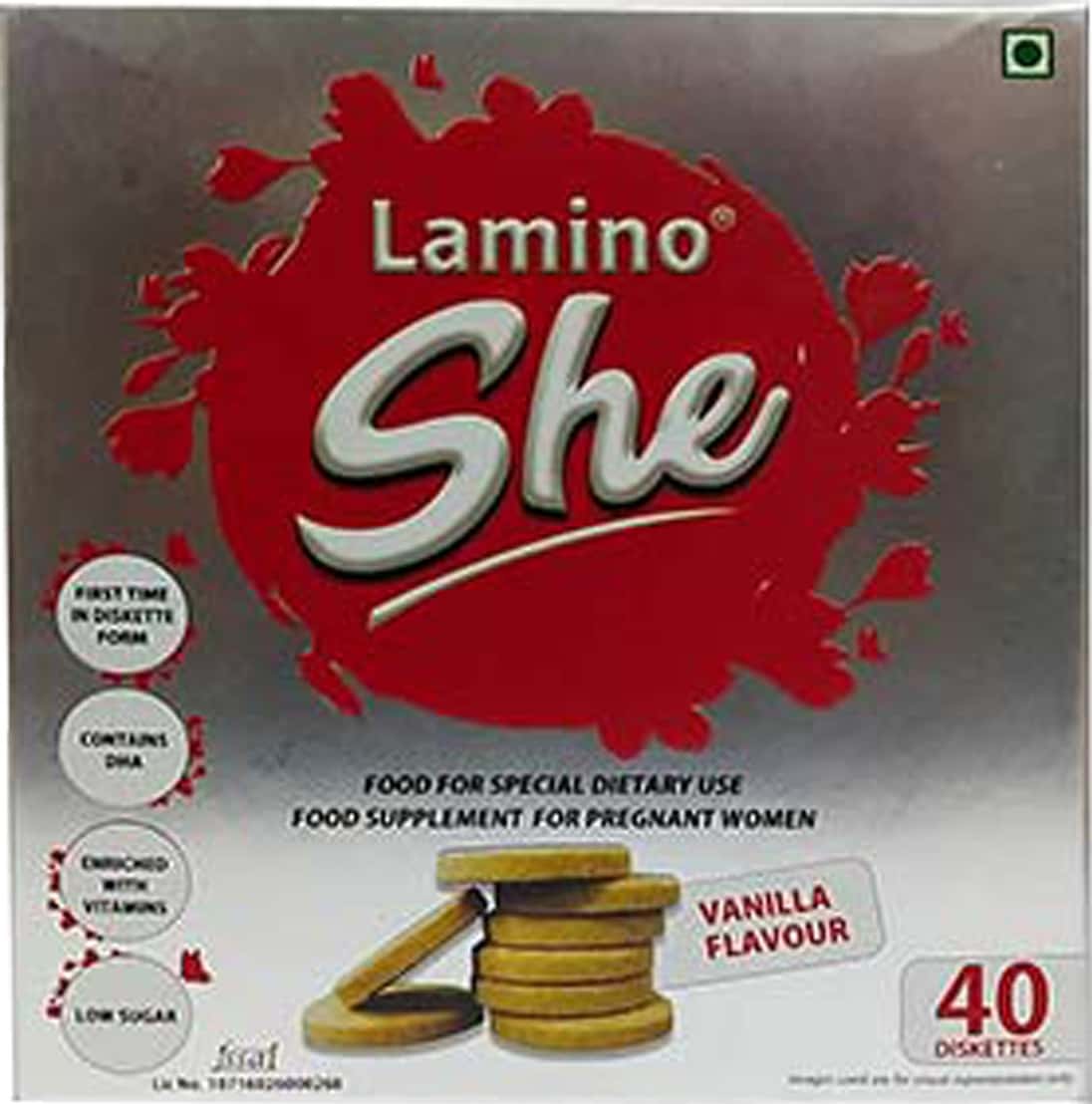 Lamino She Vanilla Diskettes Box Of 40