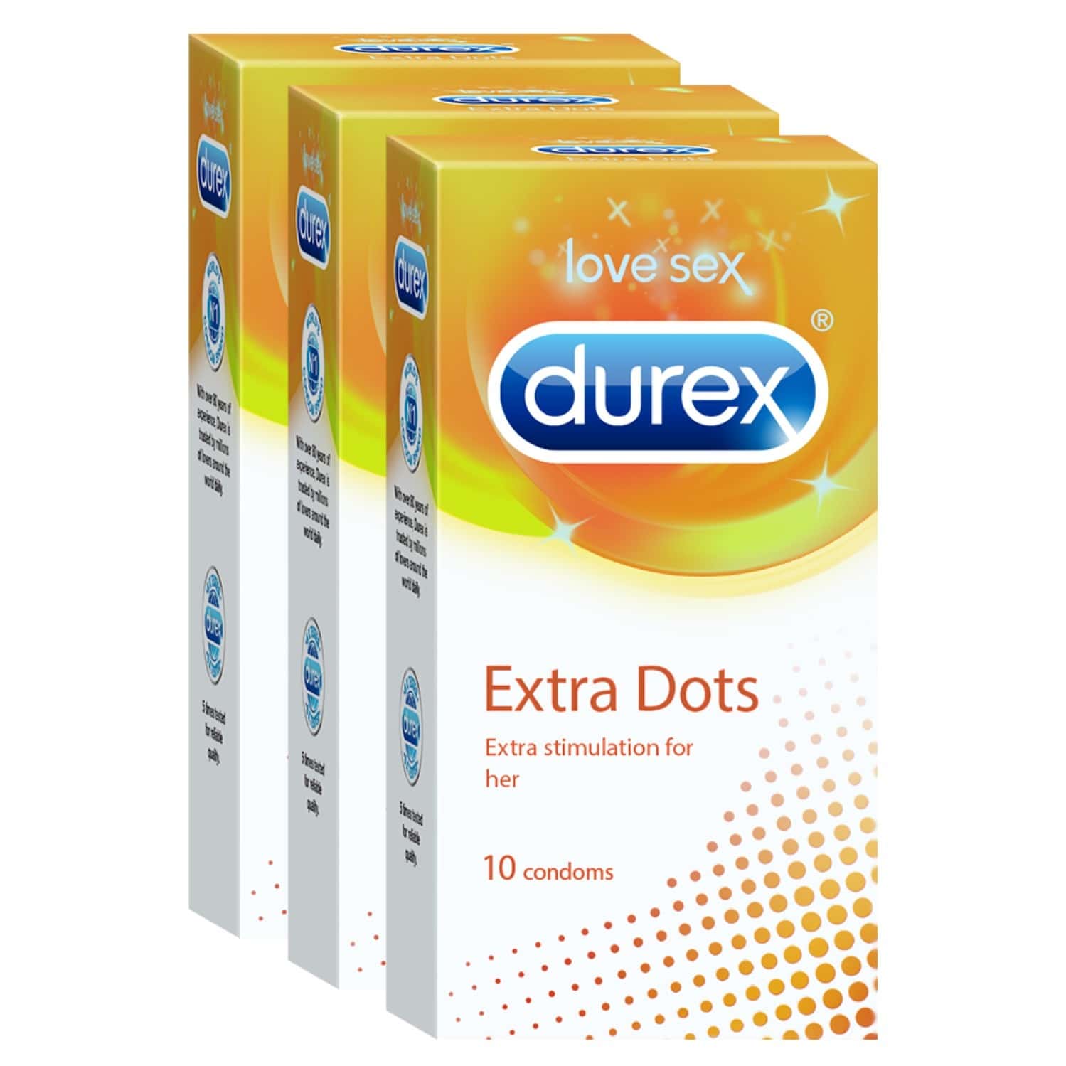 Buy DUREX EXTRA DOTS PACKET OF 10 CONDOMS Online & Get Upto 60 OFF at