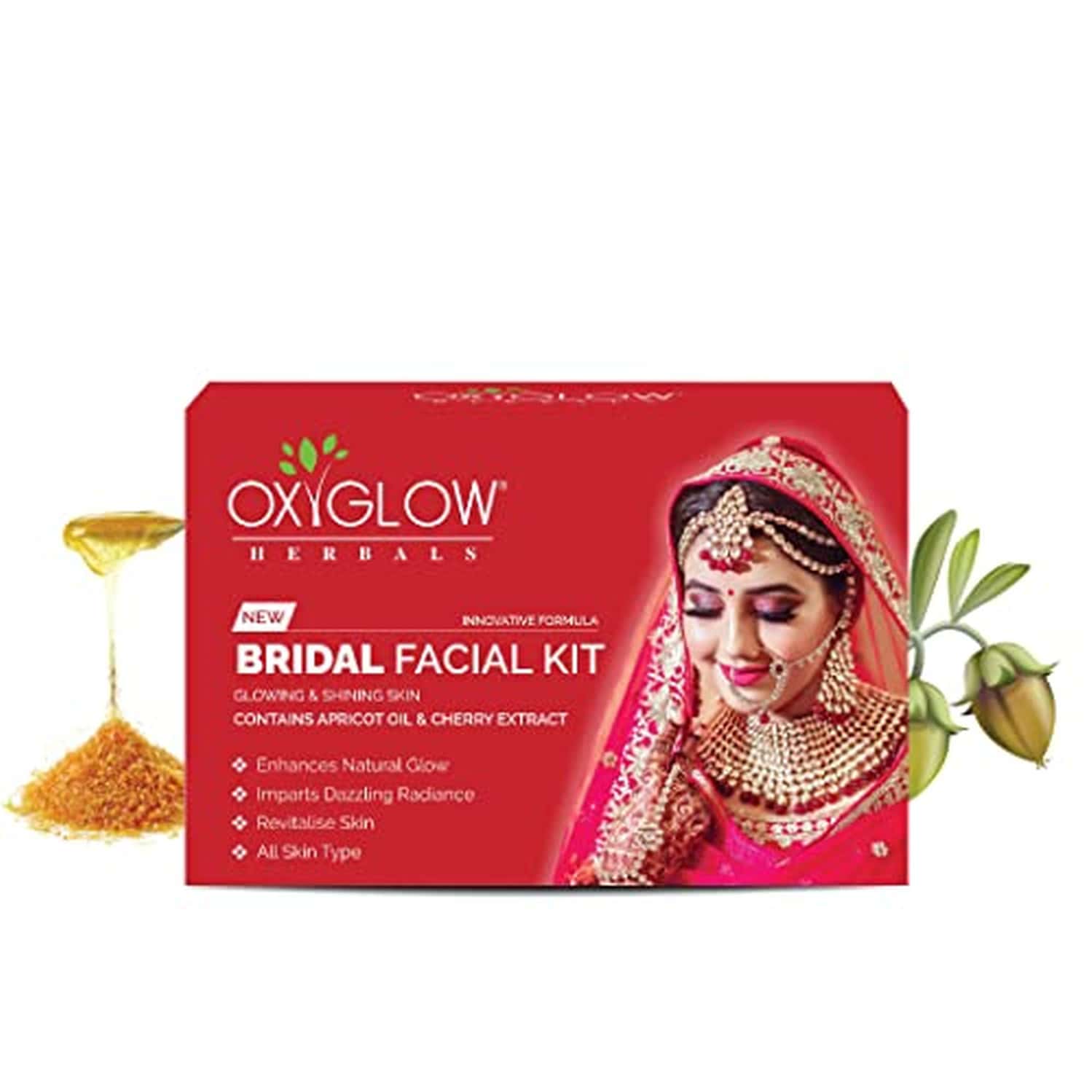 Oxyglow Herbals Facial Kit Bridal 260 Gram