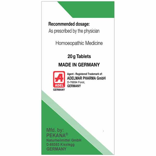 Adel Ferrum Mur Trituration Tablet 3X 20 No's